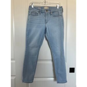 Universal Thread Mid Rise Skinny Denim Jeans Women Size 6 28S Light Blue